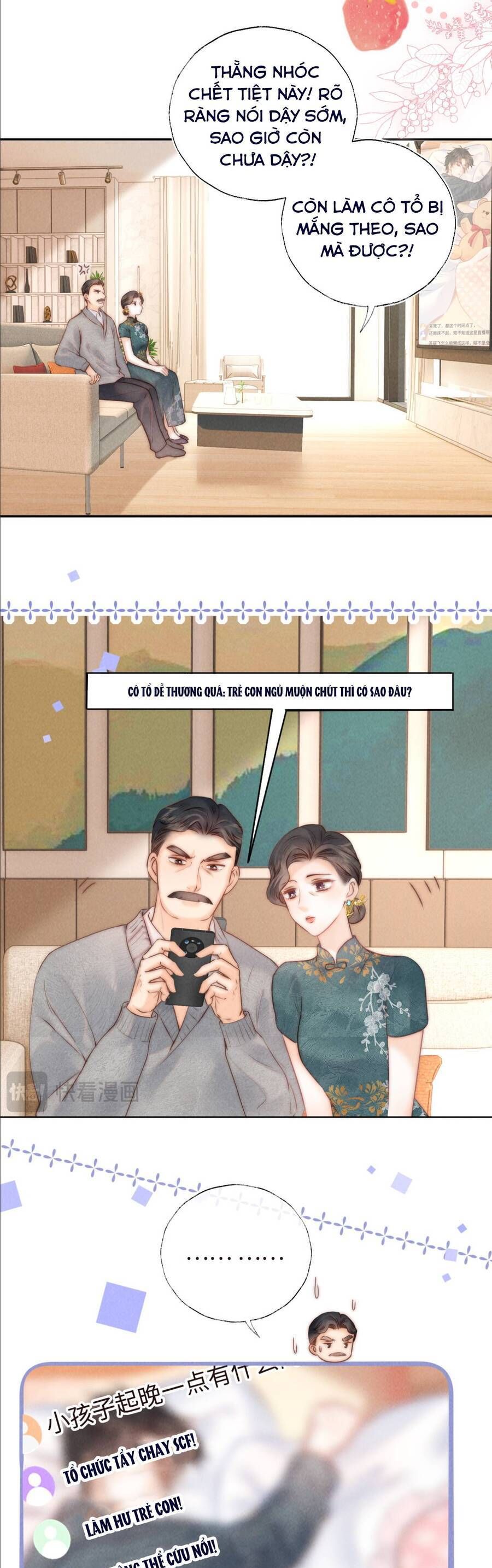 Cô Tổ Mới Ba Tuổi Rưỡi, Ôm Bình Sữa Xem Bói Được Cả Mạng Yêu Chiều Chap 6 - Next Chap 7