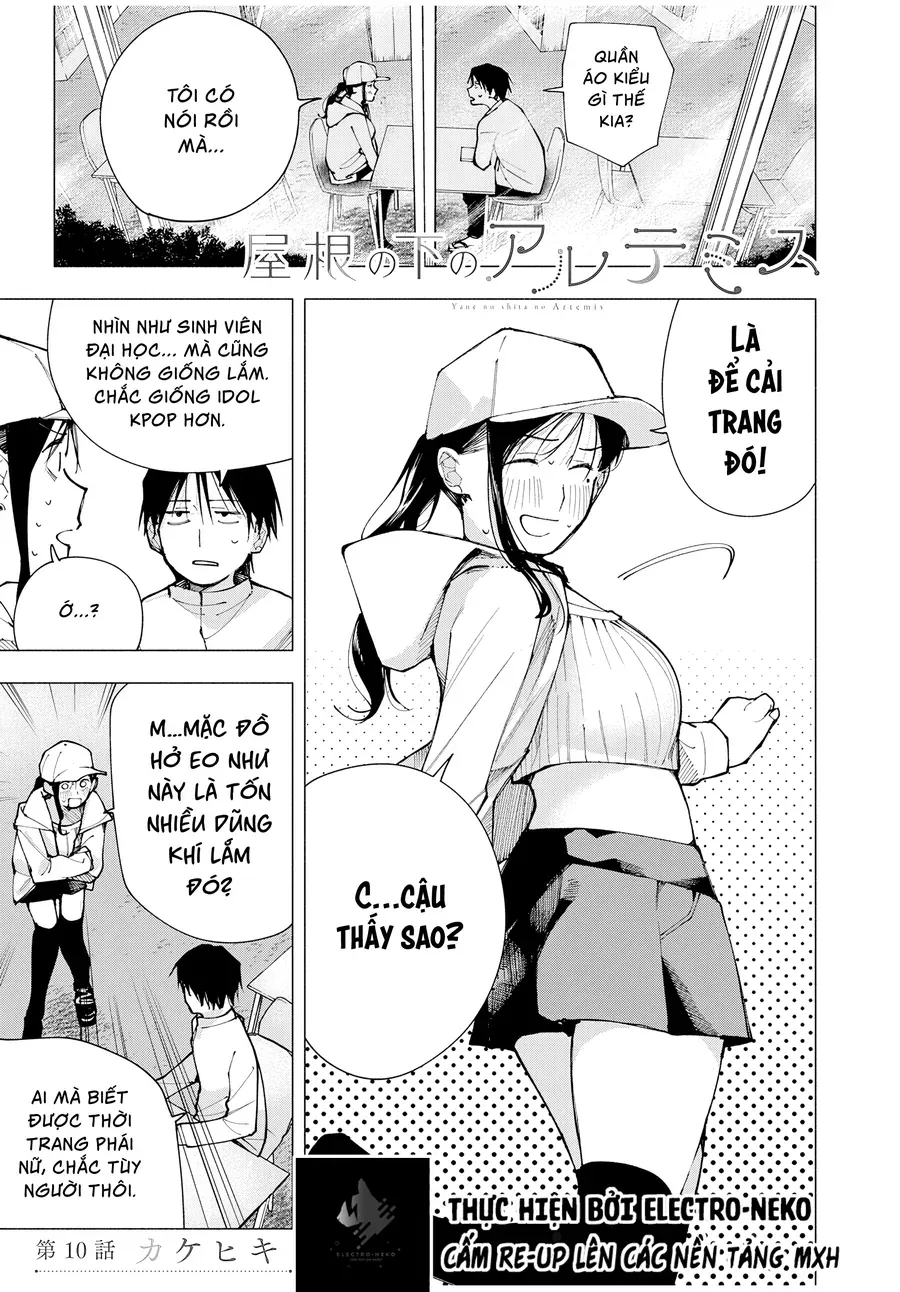Nàng Artemis Sống Cùng Mái Nhà Chap 10 - Next Chap 11