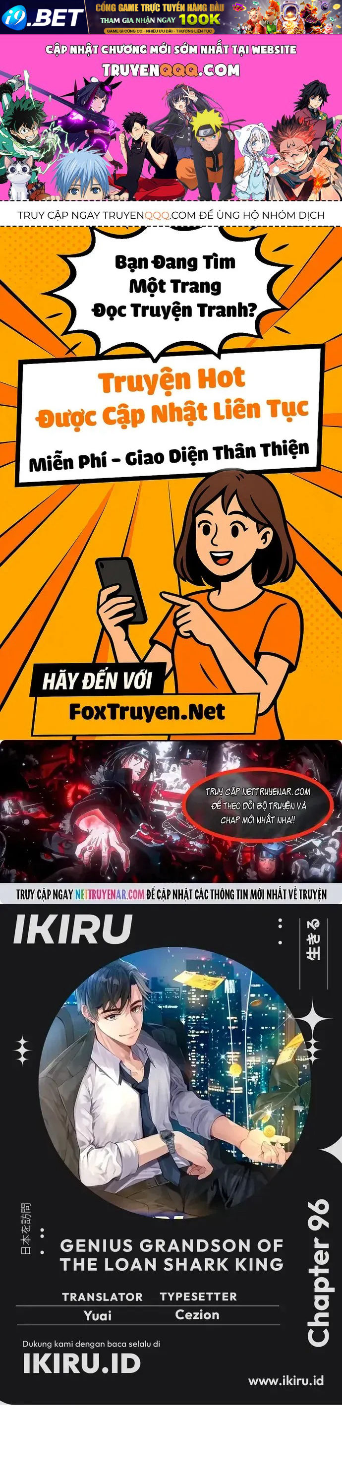 Cháu Trai Thiên Tài Của Vua Cho Vay Nặng Lãi Chap 96 - Next Chap 95