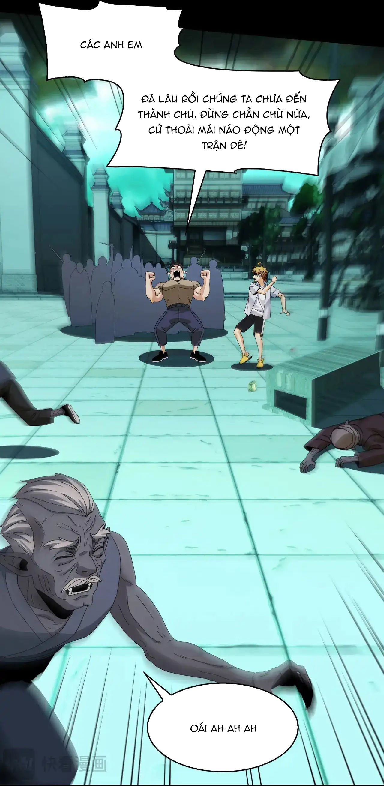 Trước Mặt Bệnh Tâm Thần, Quỷ Dị Chẳng Là Gì Cả Chap 180 - Next Chap 179