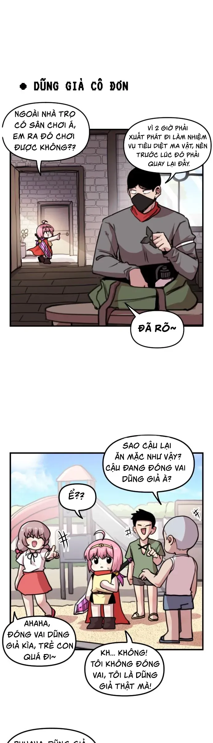 Dũng Giả Tổ Đội Mạn Họa Chap 14 - Next Chap 15