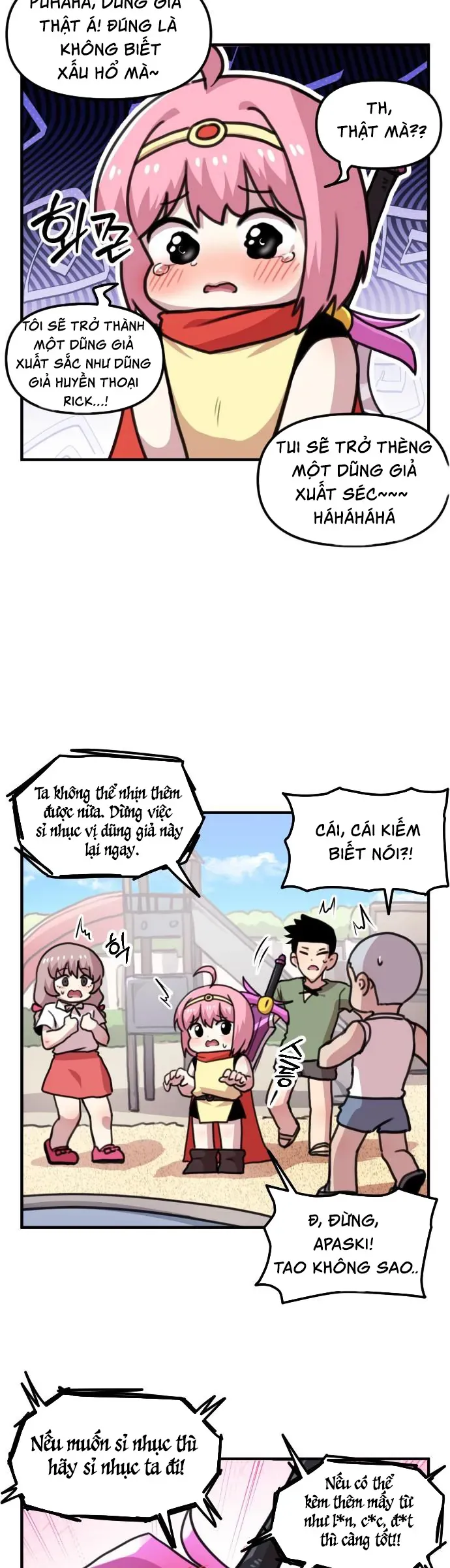 Dũng Giả Tổ Đội Mạn Họa Chap 14 - Next Chap 15