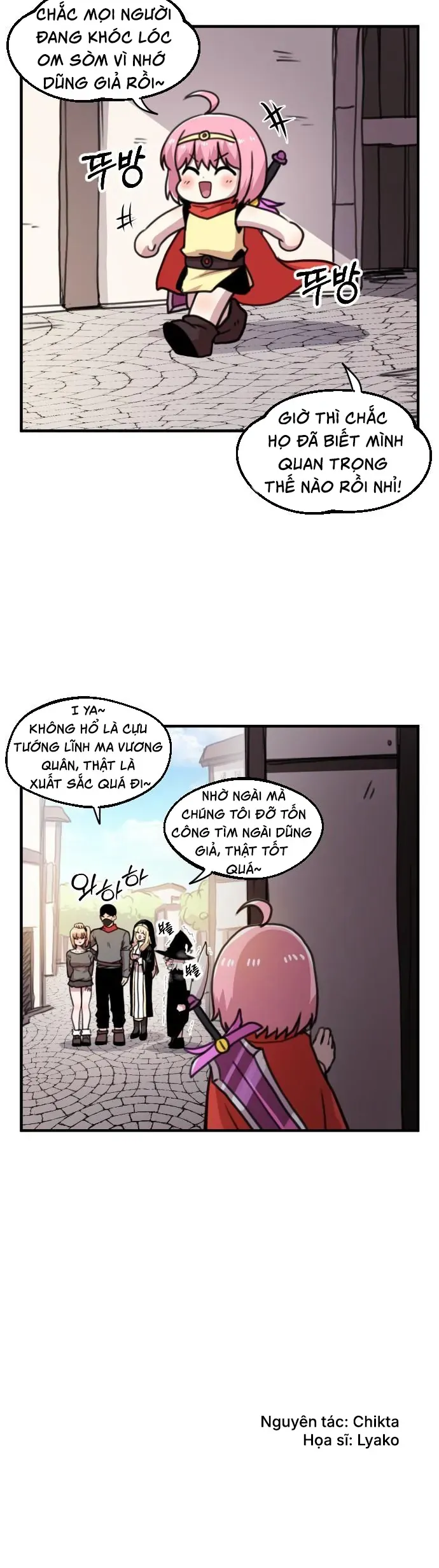 Dũng Giả Tổ Đội Mạn Họa Chap 16 - Next Chap 17