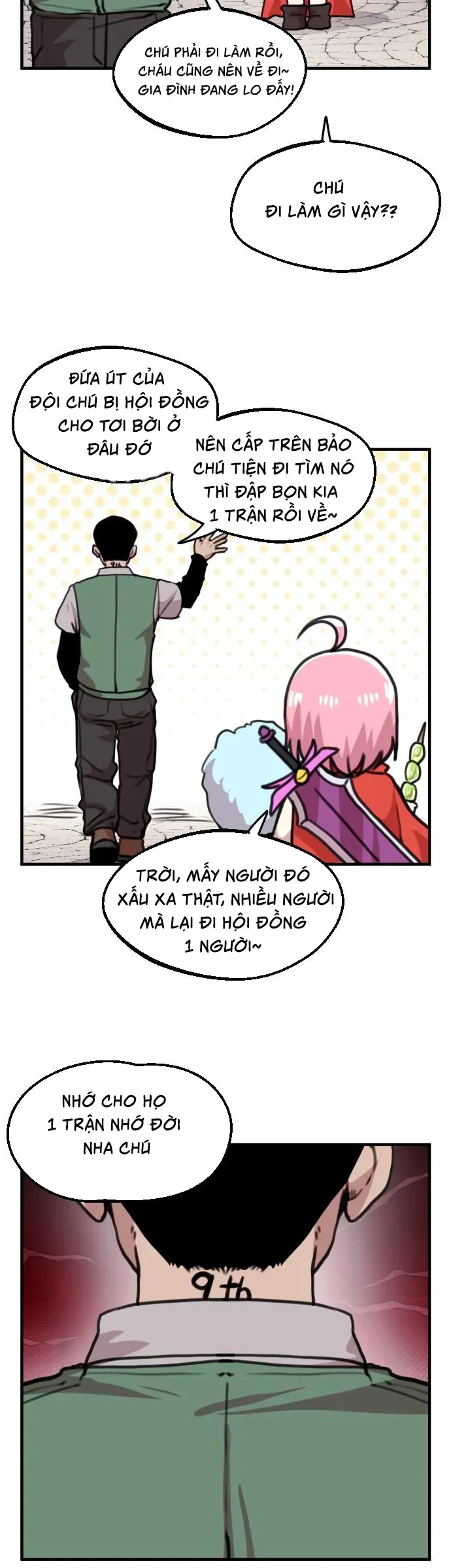Dũng Giả Tổ Đội Mạn Họa Chap 16 - Next Chap 17