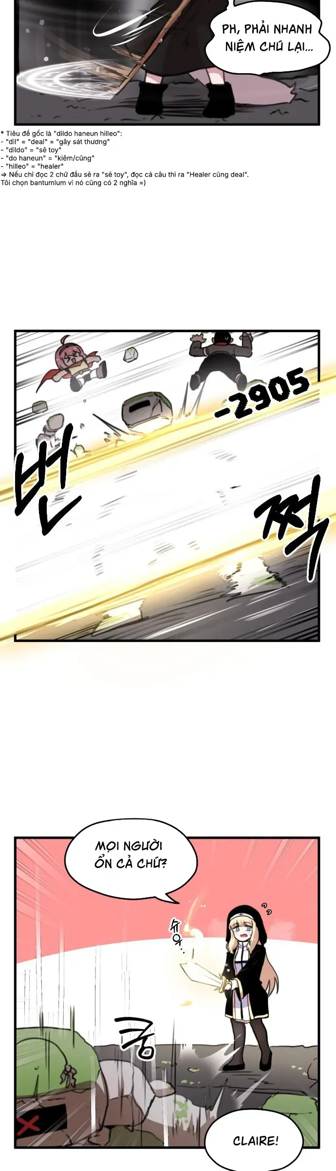 Dũng Giả Tổ Đội Mạn Họa Chap 2 - Next Chap 3