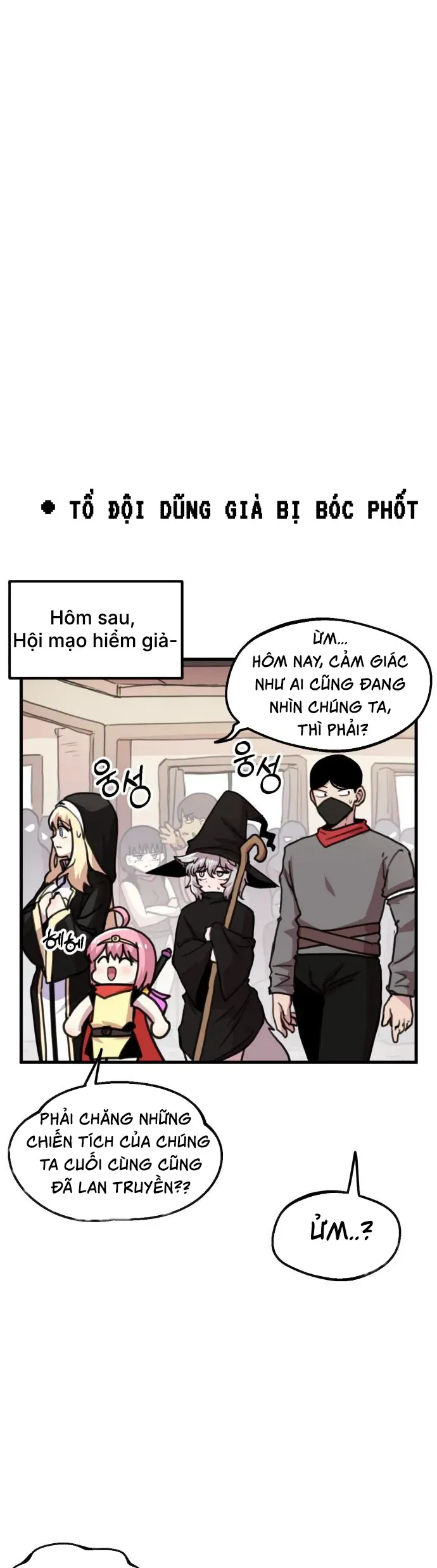 Dũng Giả Tổ Đội Mạn Họa Chap 21 - Next Chap 22