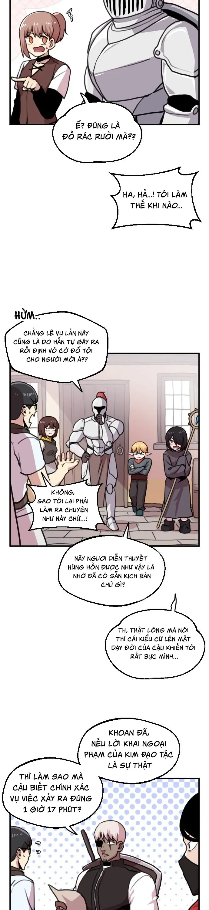 Dũng Giả Tổ Đội Mạn Họa Chap 22 - Next Chap 23