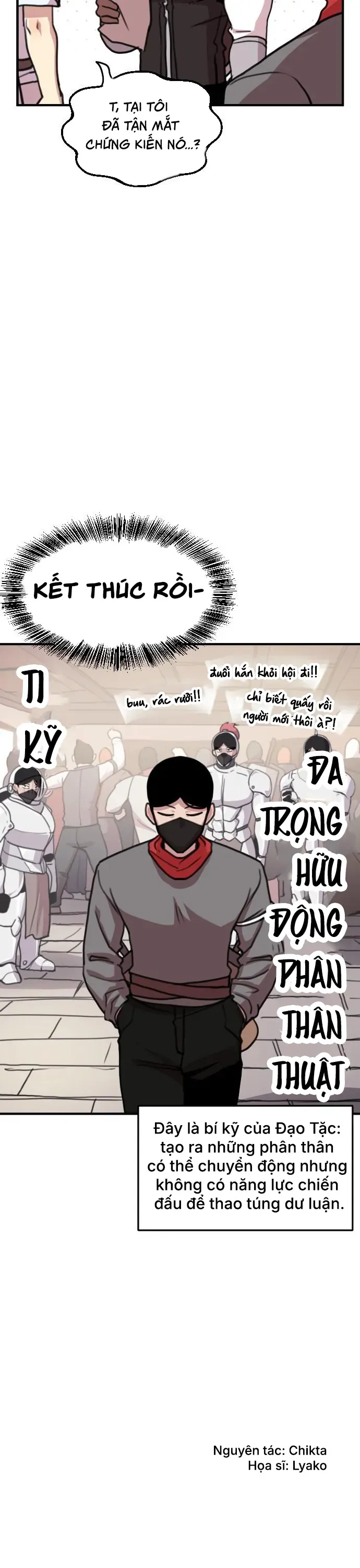 Dũng Giả Tổ Đội Mạn Họa Chap 22 - Next Chap 23