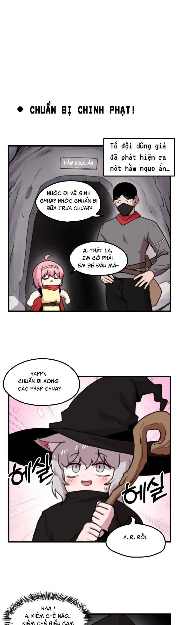 Dũng Giả Tổ Đội Mạn Họa Chap 3 - Next Chap 4