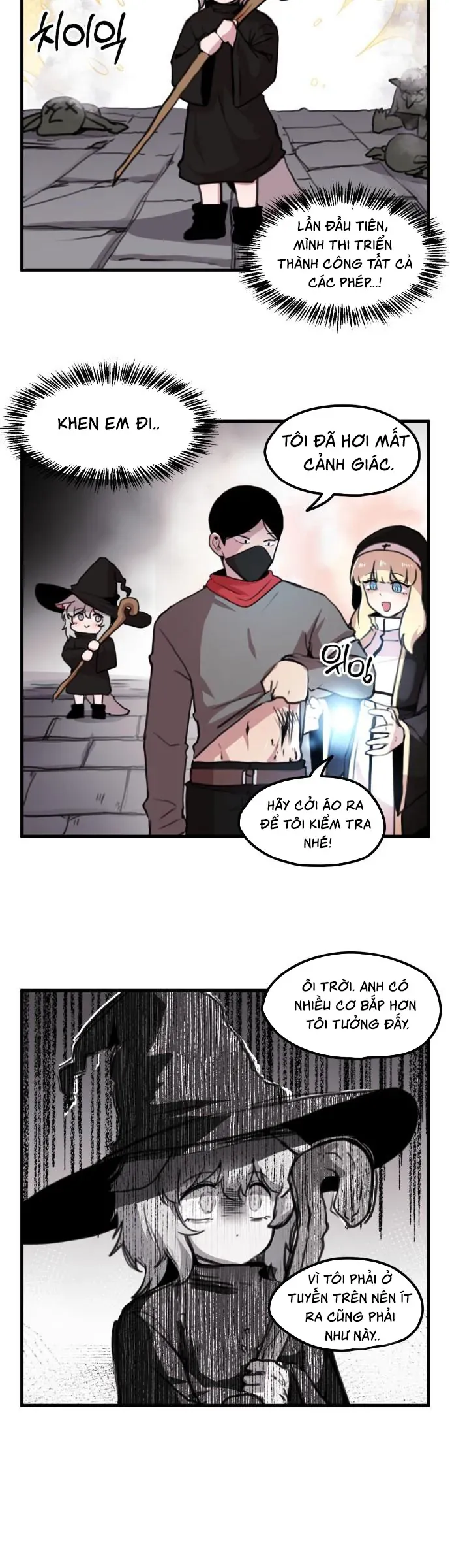 Dũng Giả Tổ Đội Mạn Họa Chap 3 - Next Chap 4