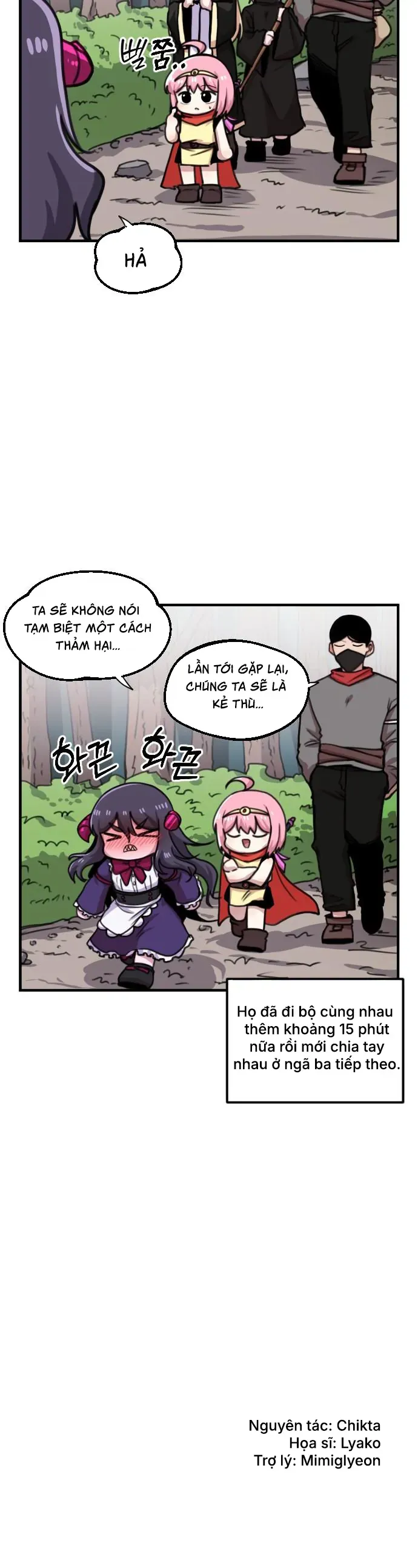 Dũng Giả Tổ Đội Mạn Họa Chap 32 - Next Chap 33