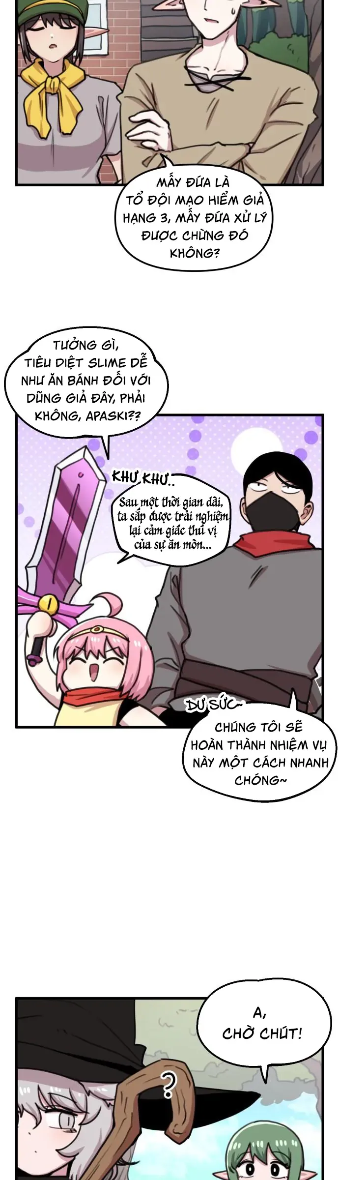 Dũng Giả Tổ Đội Mạn Họa Chap 34 - Next Chap 35