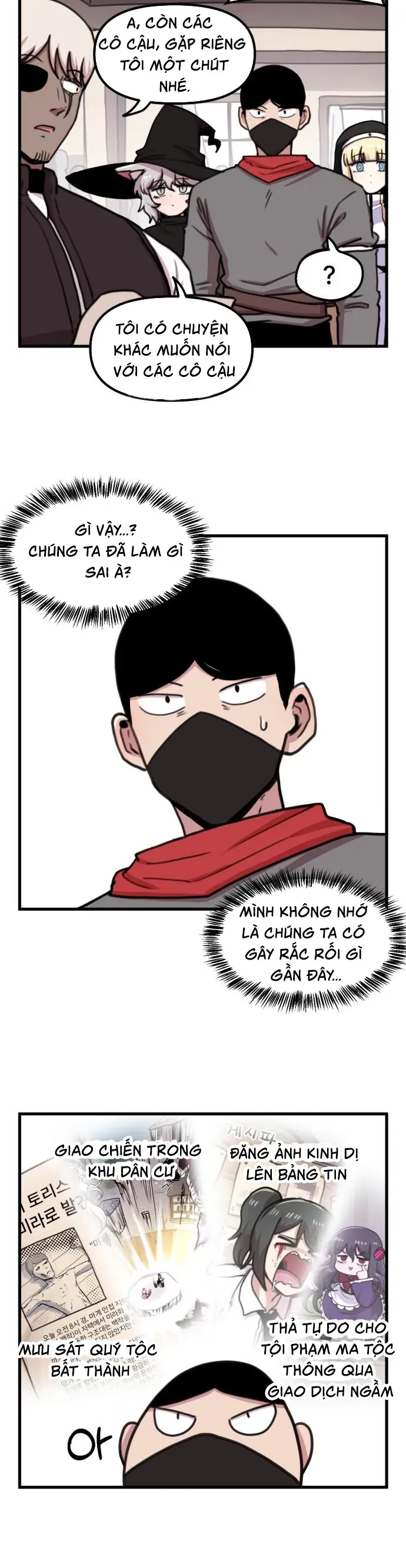 Dũng Giả Tổ Đội Mạn Họa Chap 40 - Next Chap 41