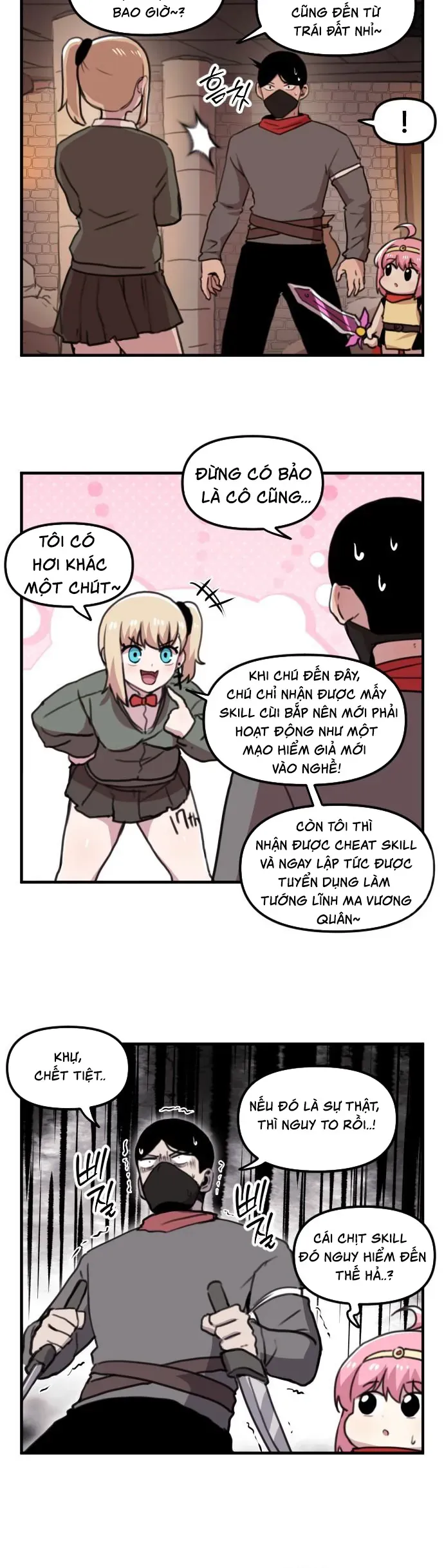 Dũng Giả Tổ Đội Mạn Họa Chap 5 - Next Chap 6