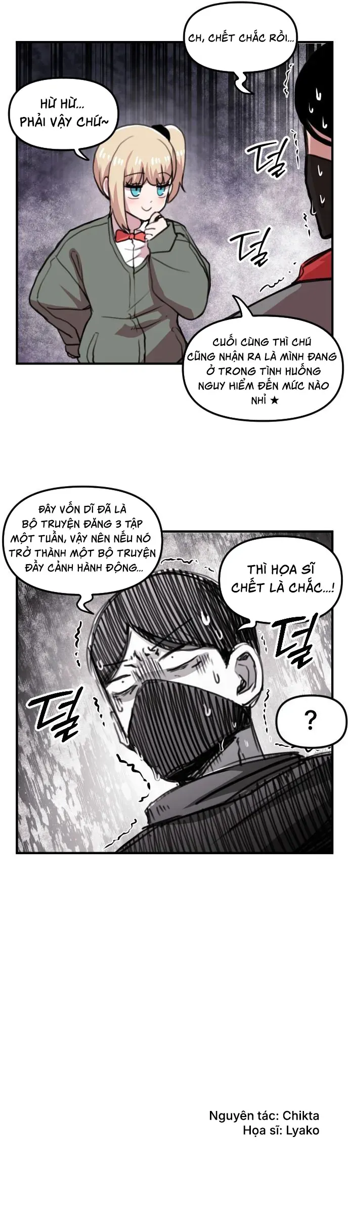 Dũng Giả Tổ Đội Mạn Họa Chap 5 - Next Chap 6