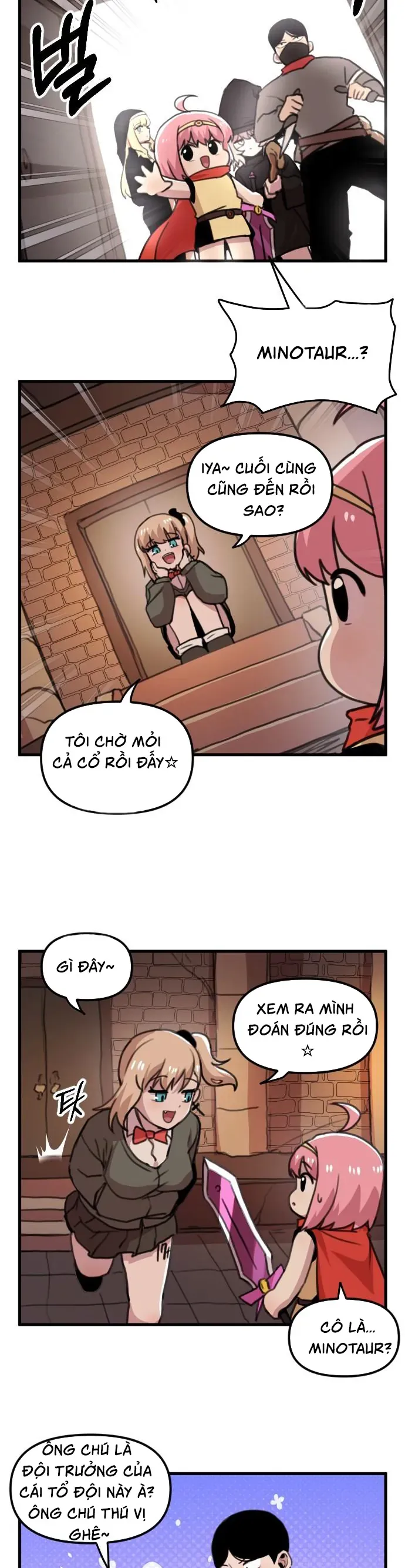 Dũng Giả Tổ Đội Mạn Họa Chap 5 - Next Chap 6