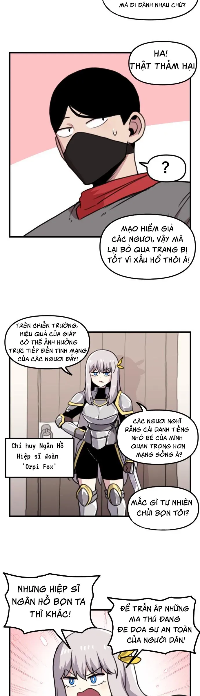 Dũng Giả Tổ Đội Mạn Họa Chap 8 - Next Chap 9