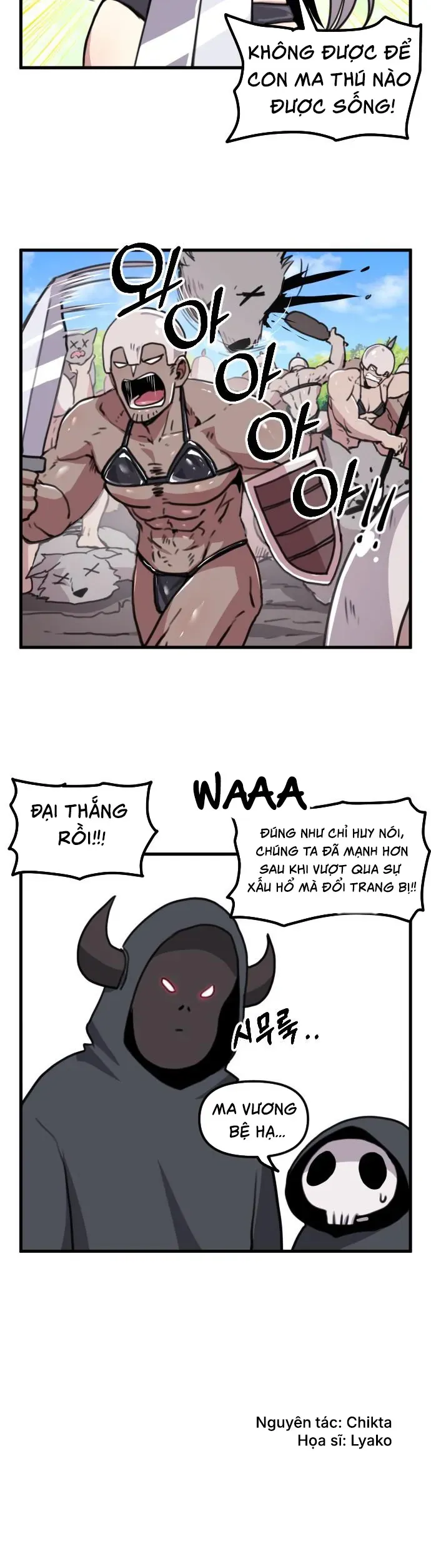 Dũng Giả Tổ Đội Mạn Họa Chap 8 - Next Chap 9