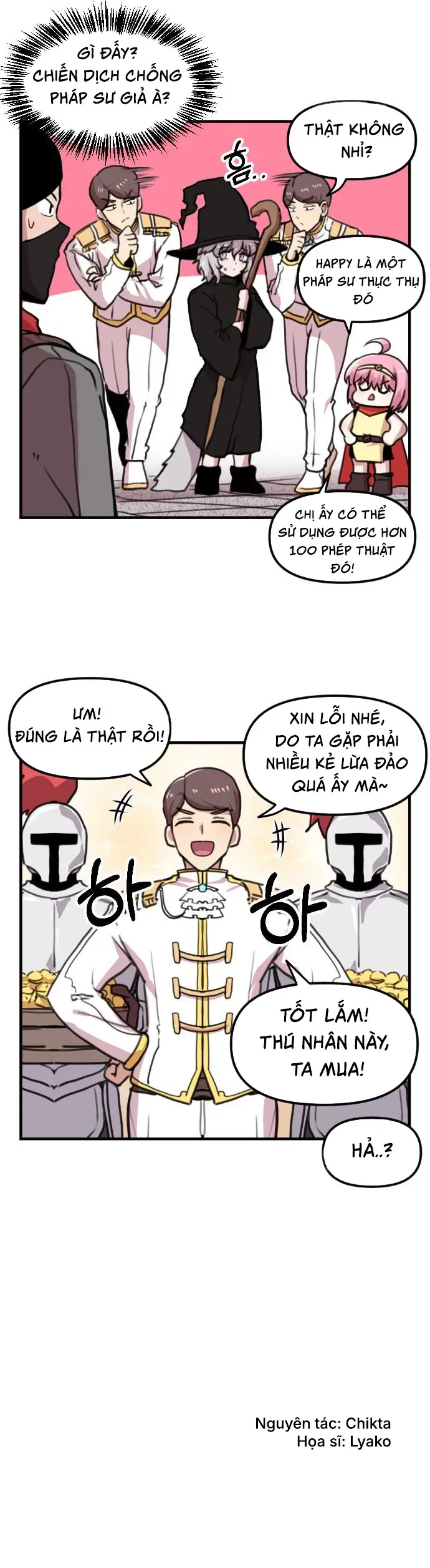 Dũng Giả Tổ Đội Mạn Họa Chap 9 - Next Chap 10