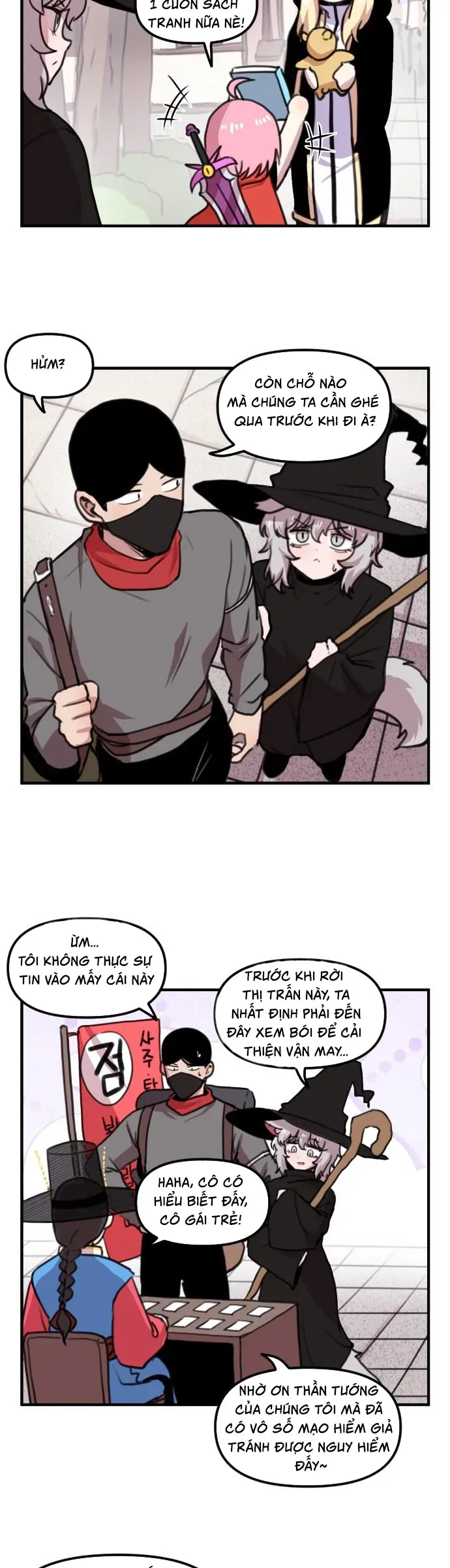 Dũng Giả Tổ Đội Mạn Họa Chap 9 - Next Chap 10