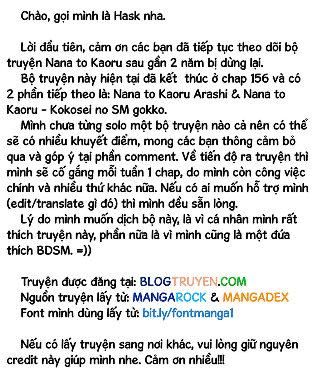 Nana To Kaoru Chap 85 - Next Chap 84