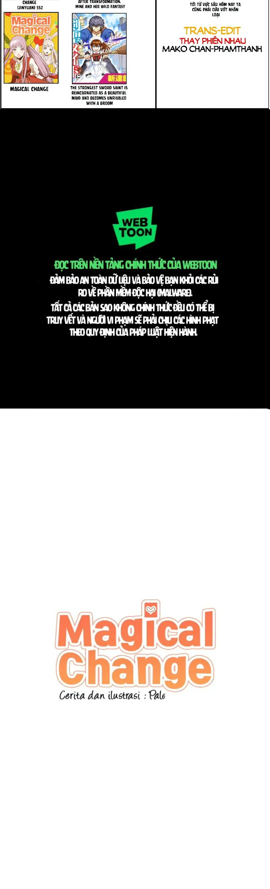 Magical Change Chap 2 - Next Chap 3