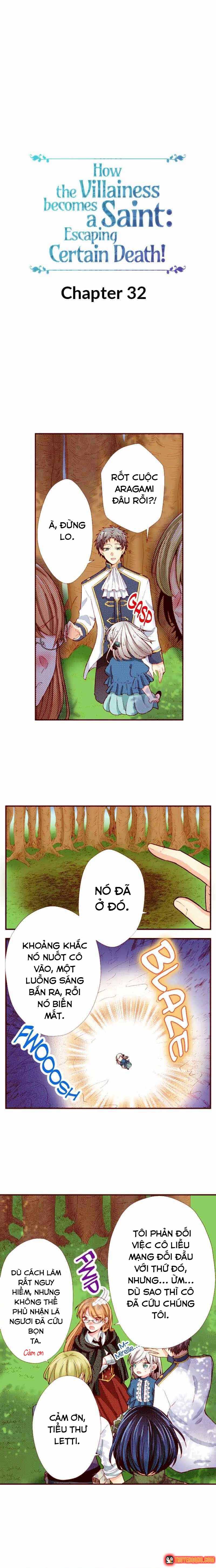 Tuy Là Ác Nữ Nhưng Tôi Quyết Thành Thánh Nữ Để Né Cờ Chết Chap 32 - Next Chap 33