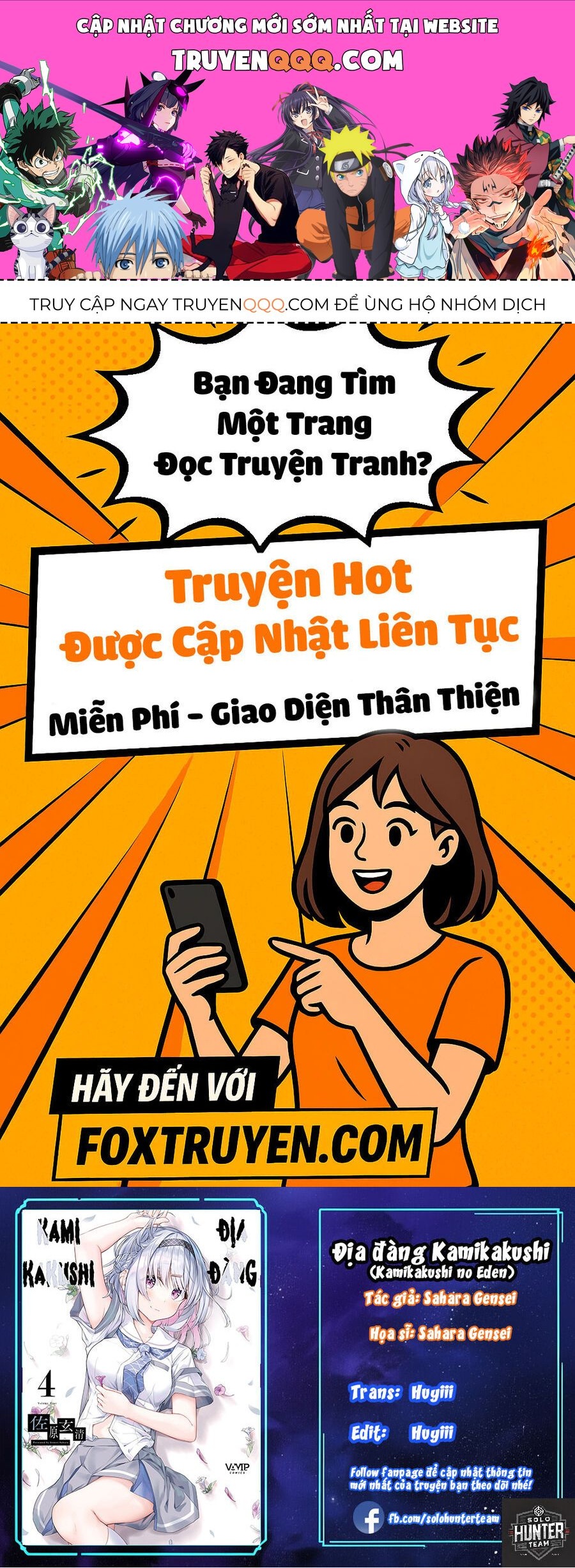 Địa Đàng Kamikakushi Chap 15 - Next Chap 16