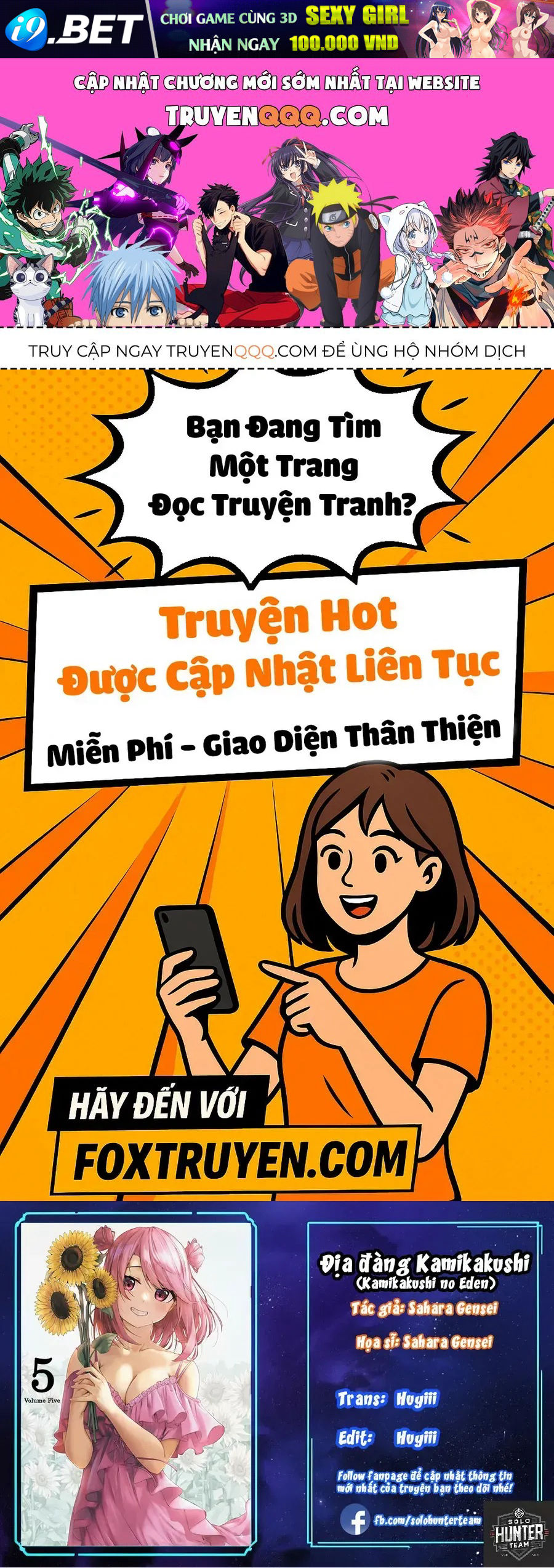 Địa Đàng Kamikakushi Chap 22 - Next Chap 23