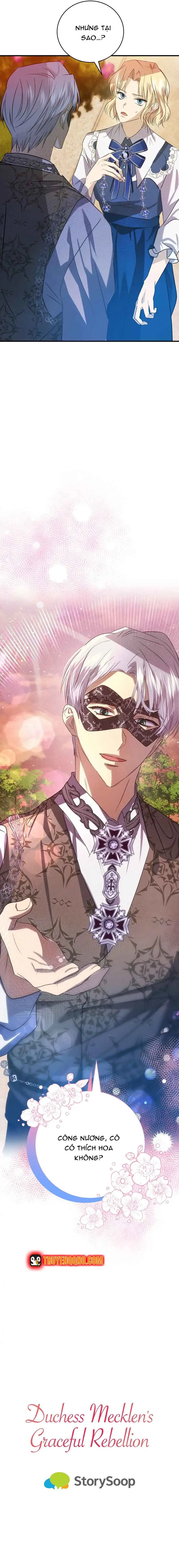 Cuộc Nổi Loạn Tao Nhã Của Nữ Công Tước Mecklen Chap 4 - Next Chap 5