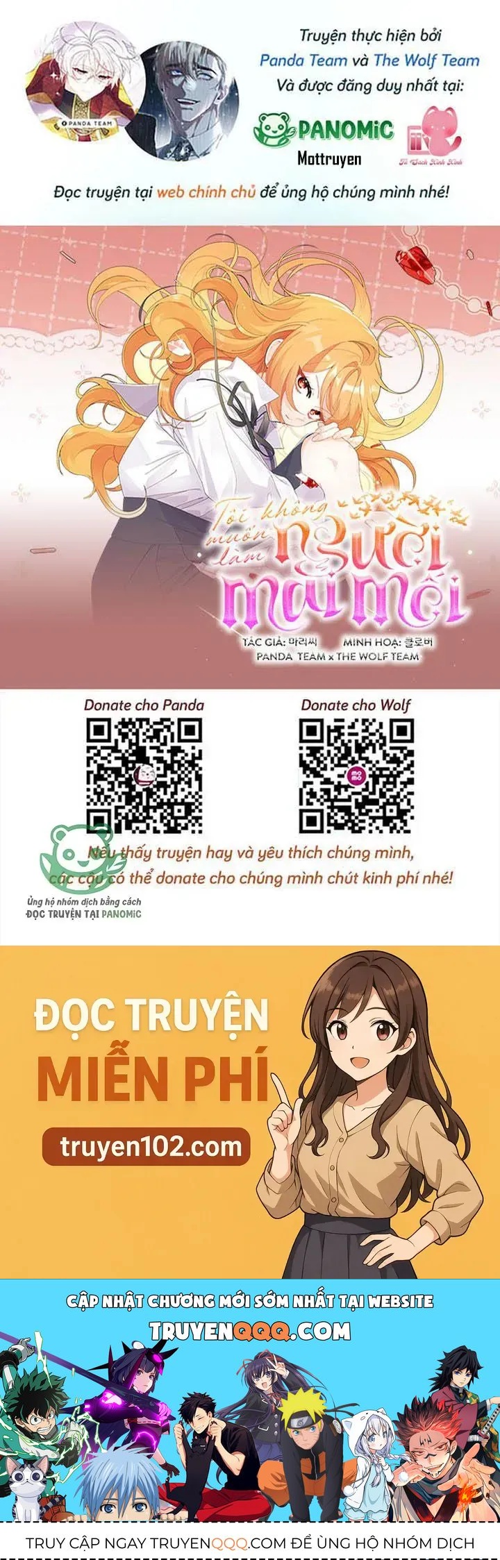 Tôi Không Muốn Làm Người Mai Mối Chap 82 - Next Chap 83