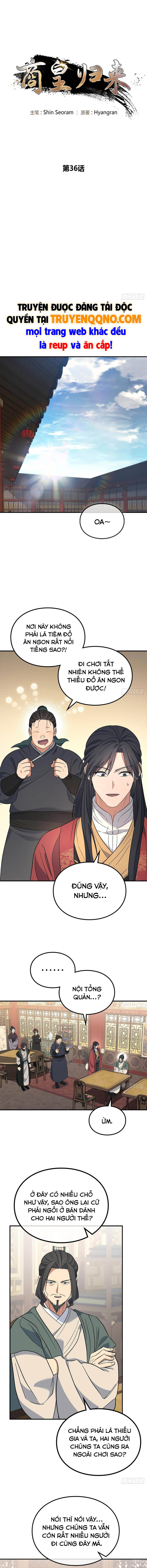 Thương Hoàng Trở Về Chap 36 - Next Chap 37