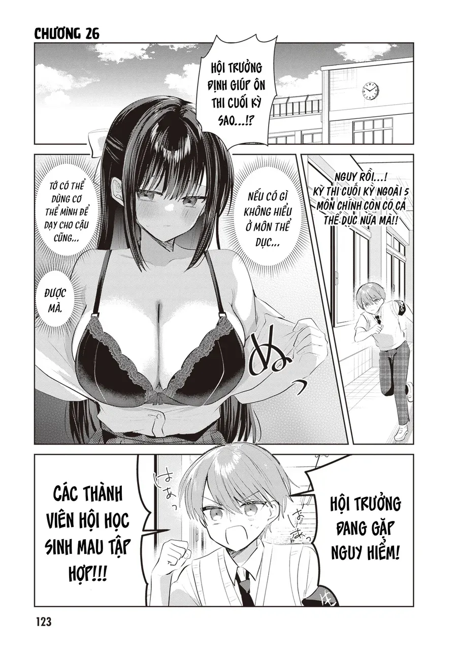 Kotowarenai Kaichou Wa Tomoe-Kun Ni Dake Shite Agetai Chap 26 - Next Chap 27