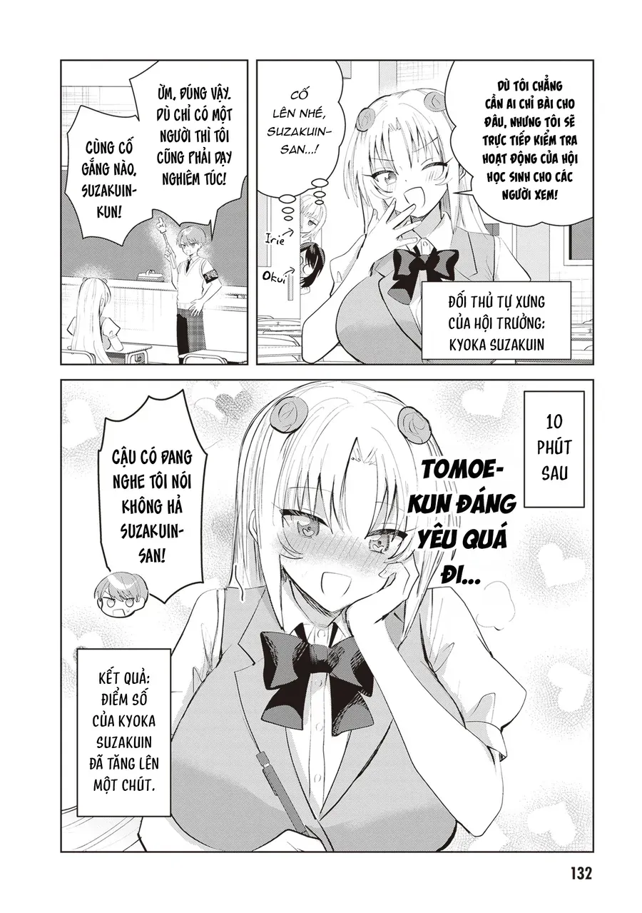 Kotowarenai Kaichou Wa Tomoe-Kun Ni Dake Shite Agetai Chap 26 - Next Chap 27