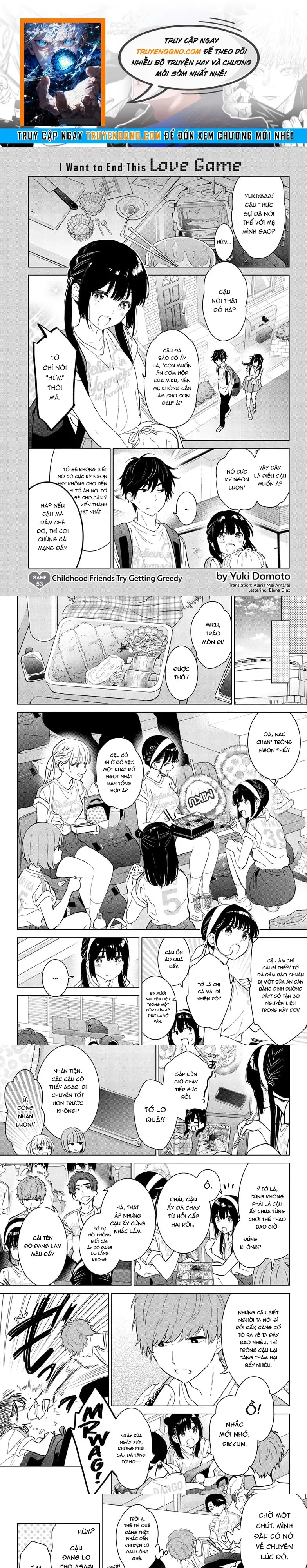 Aishiteru Game Wo Owarasetai Chap 53 - Next Chap 54