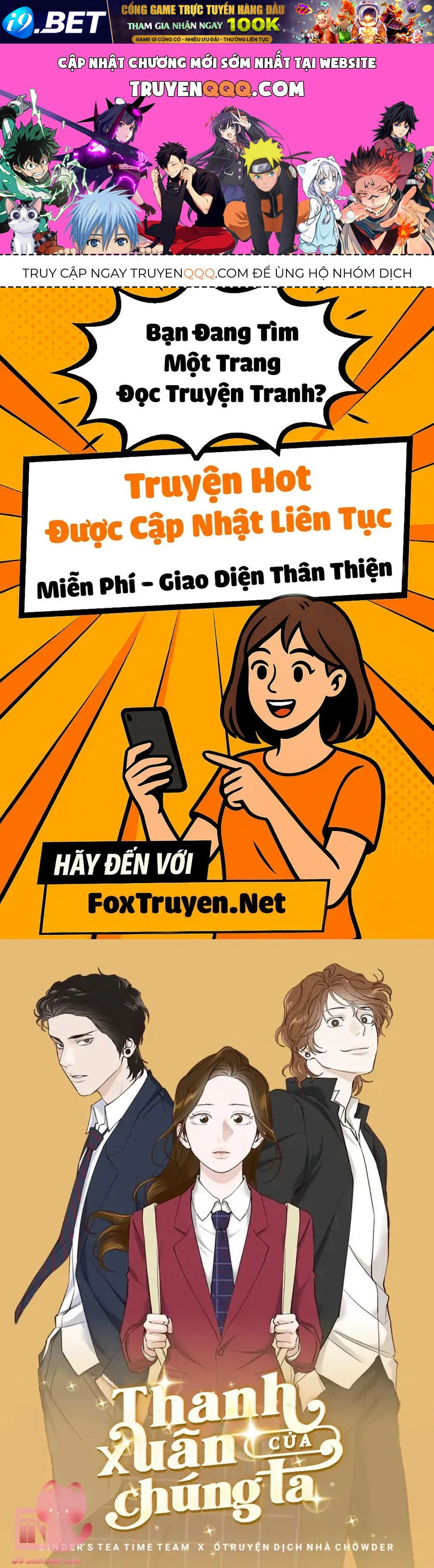 Thanh Xuân Của Chúng Ta Chap 107 - Next Chap 108