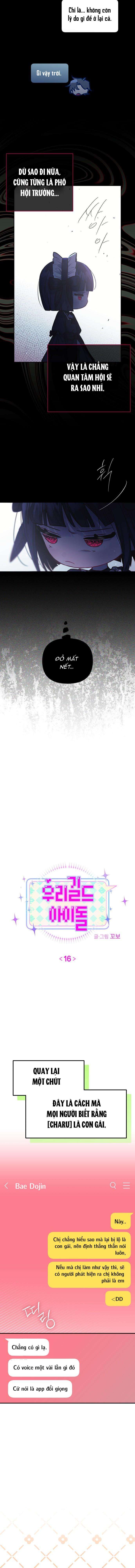 Thần Tượng Của Hội Chúng Tôi Chương 16 - Trang 2