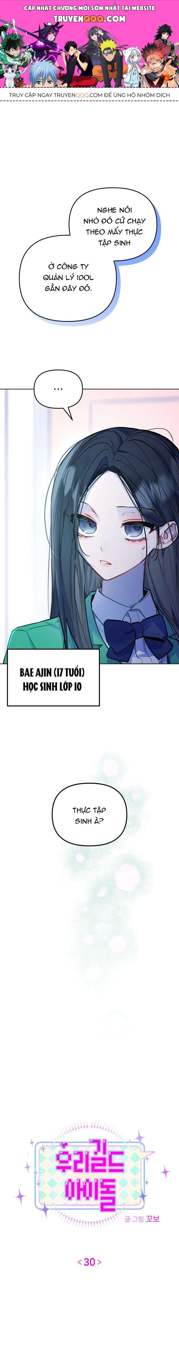 Thần Tượng Của Hội Chúng Tôi Chương 30 - Trang 1
