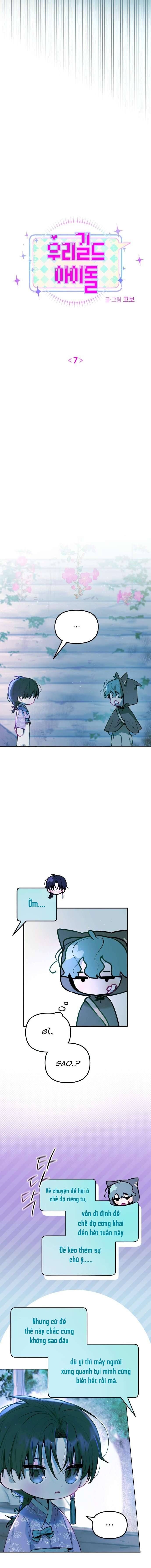 Thần Tượng Của Hội Chúng Tôi Chương 7 - Trang 2