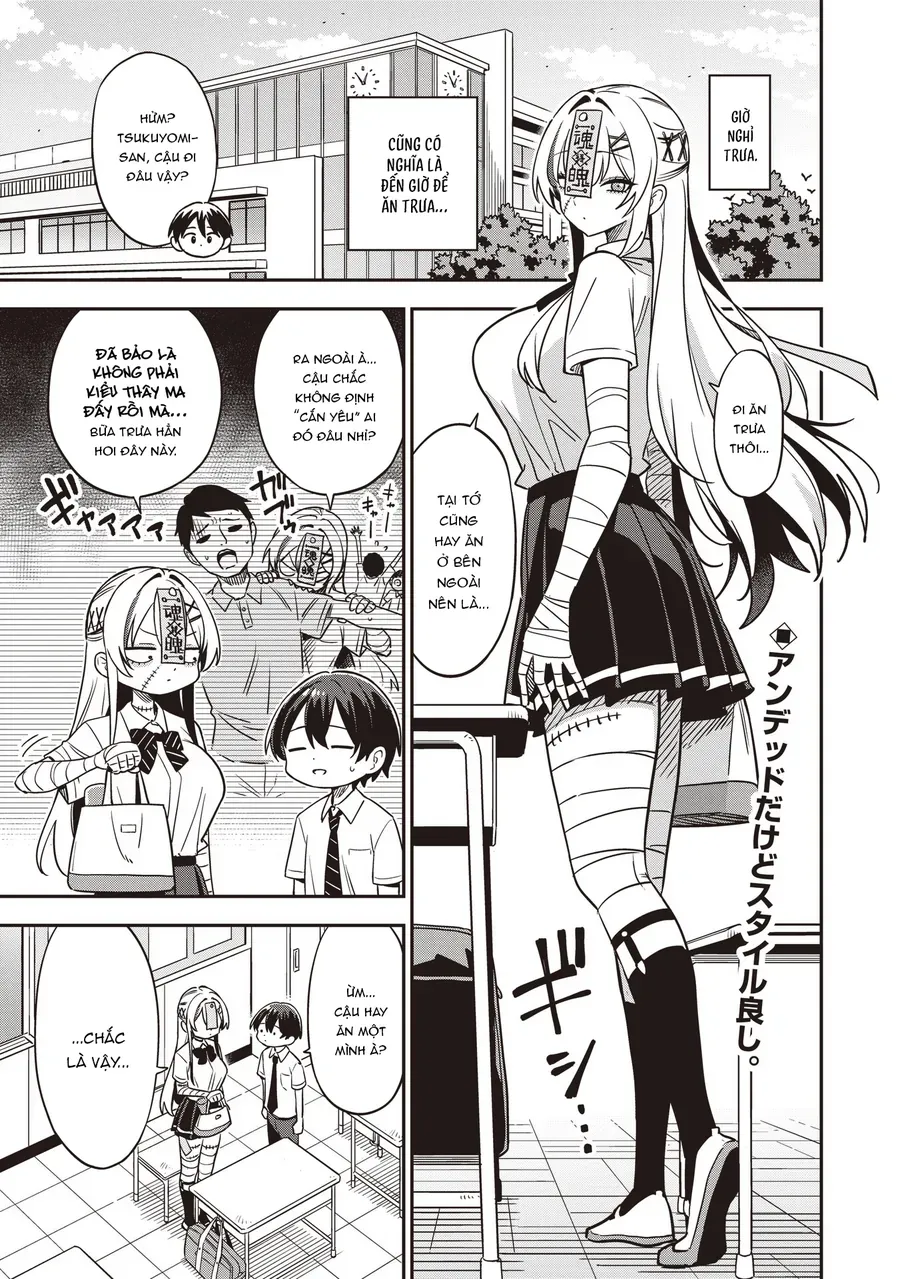 Undead-San No Bukiyou Na Seishun Chương 3 - Trang 2