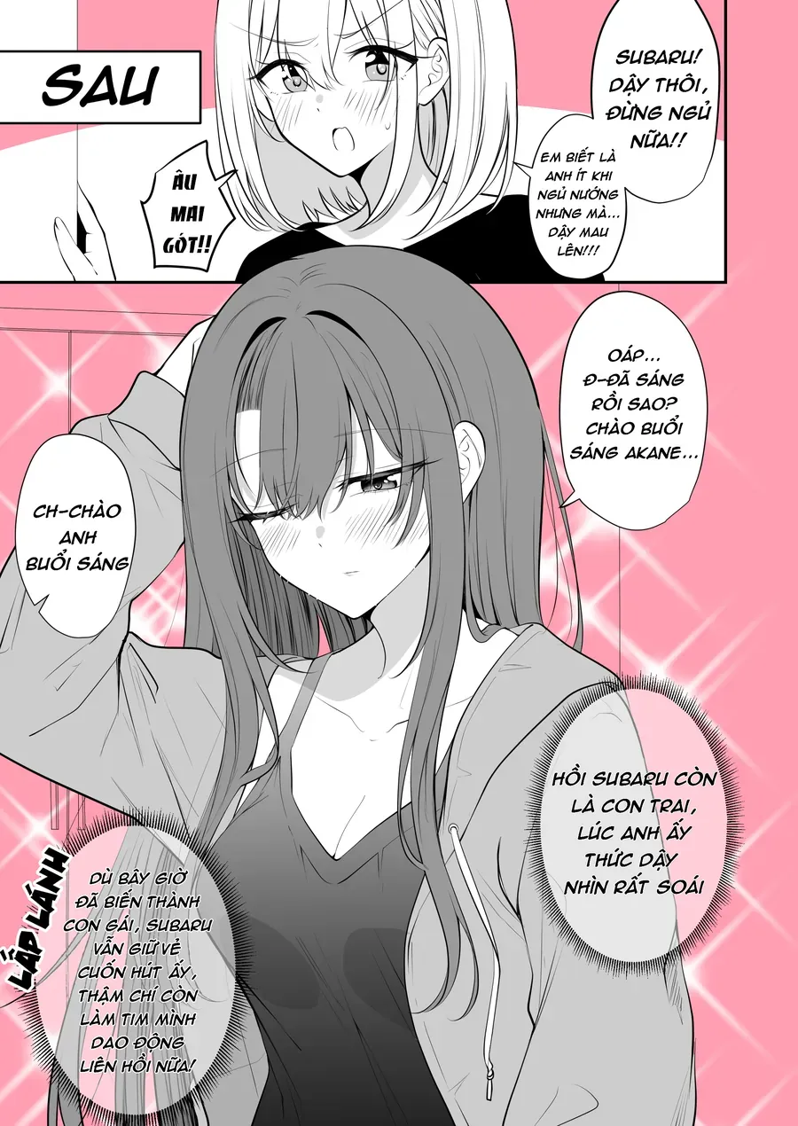 Cuộc Sống Thường Ngày Của Một Cặp Đôi Mà Người Bạn Trai Bị Biến Thành Con Gái