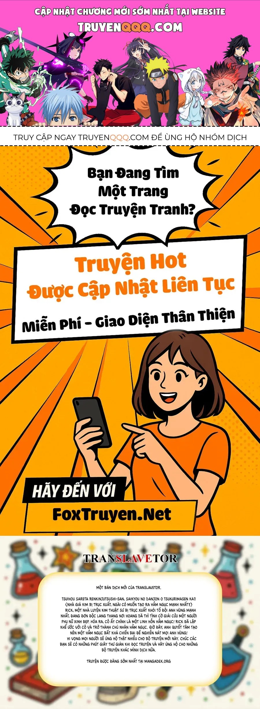 Tsuihou Sareta Renkinjutsushi-San, Saikyou No Danjon O Tsukurimasen Ka? Chap 1 - Next Chap 2