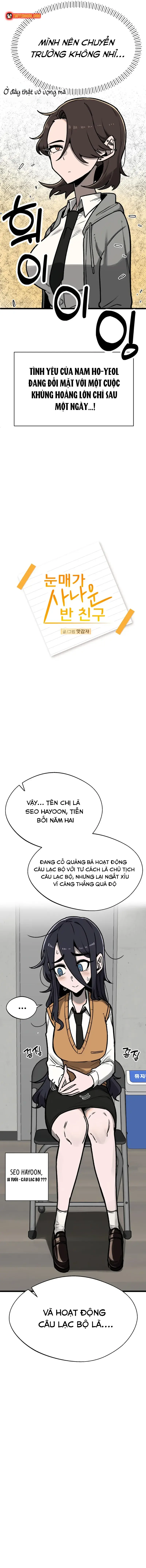 Bạn Cùng Lớp Có Ánh Mắt Dữ Dằn