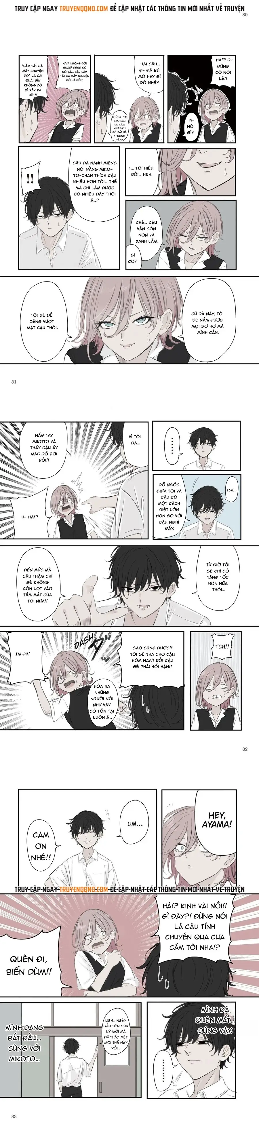 Tình Yêu Ngạt Thở Của Mikoto-Chan - Chương 54 - Trang 3