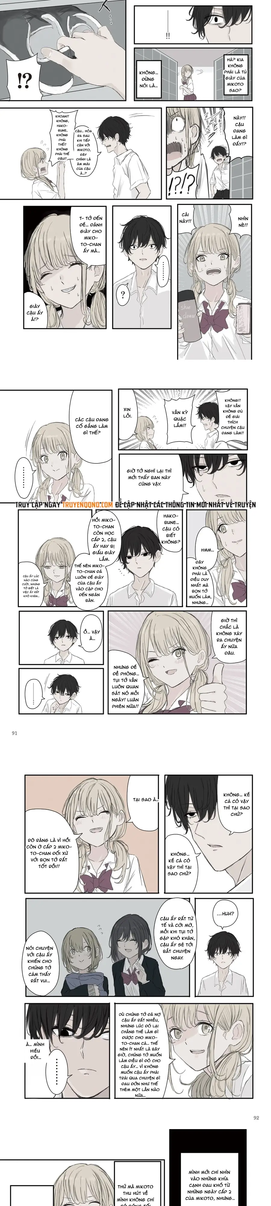 Tình Yêu Ngạt Thở Của Mikoto-Chan - Chương 55 - Trang 3