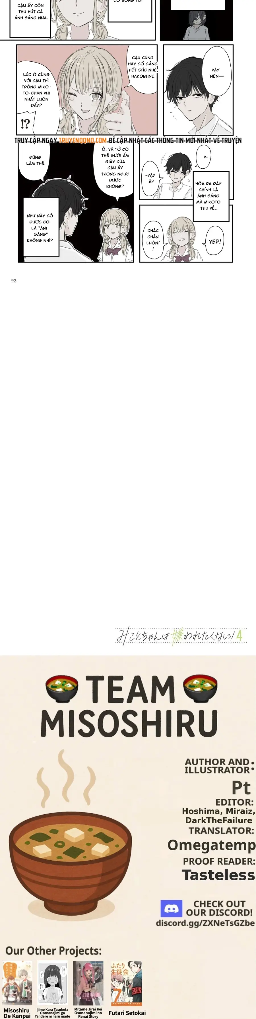 Tình Yêu Ngạt Thở Của Mikoto-Chan - Chương 55 - Trang 4