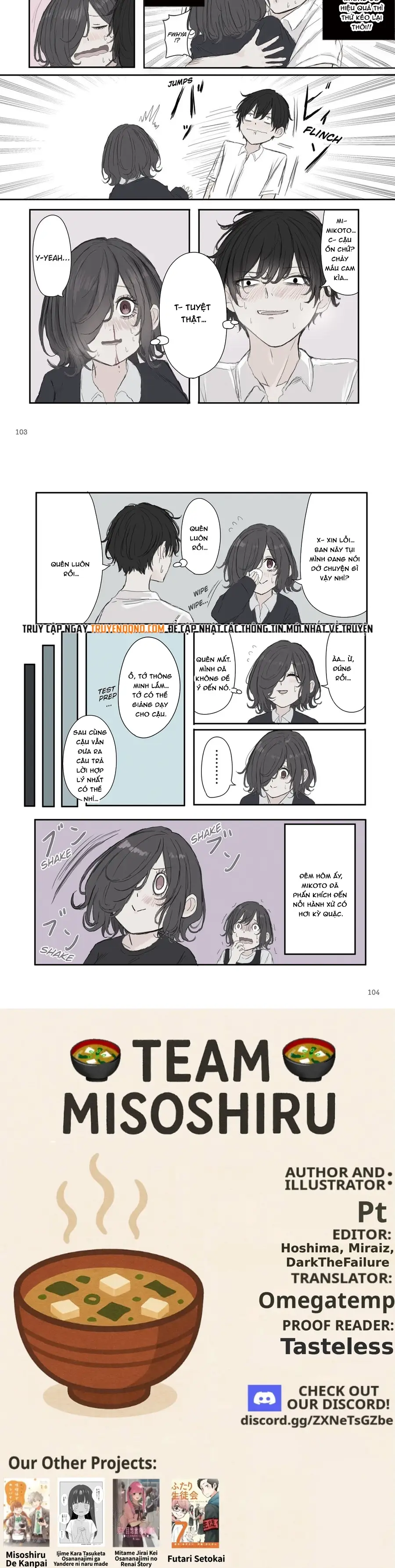 Tình Yêu Ngạt Thở Của Mikoto-Chan - Chương 56 - Trang 4