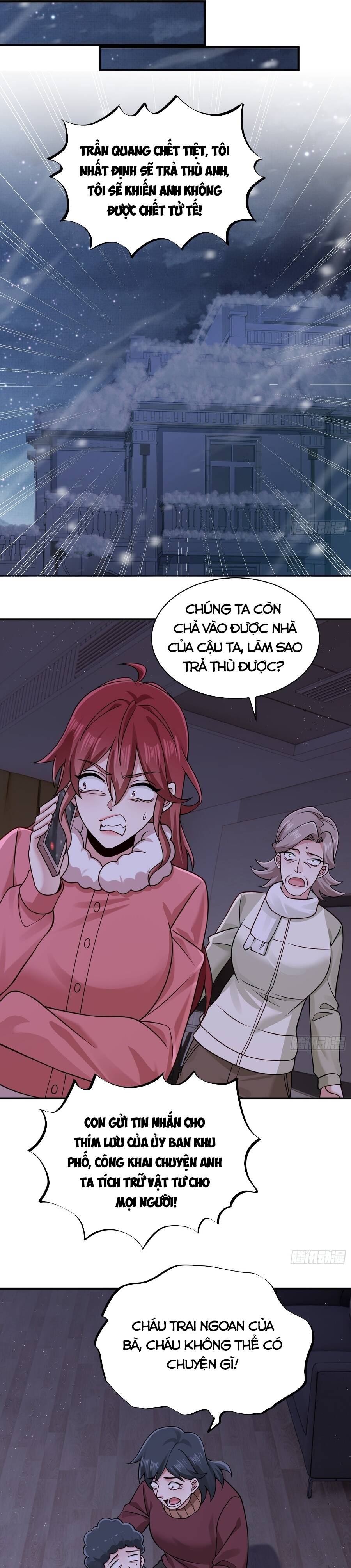 Mạt Thế Hàn Băng: Ta Tích Trữ Trăm Tỷ Vật Tư - Chương 48 - Trang 3