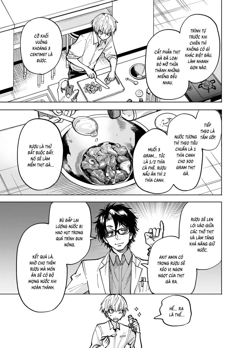 Đầu Gấu Và Nấu Ăn Khoa Học - Chương 2 - Trang 24