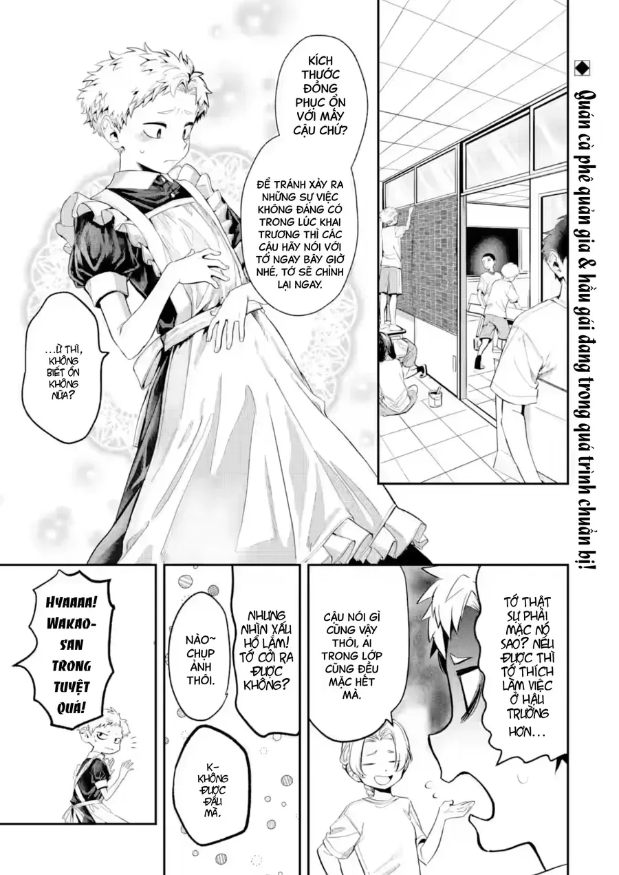 Cô Bạn Wakao-San Bàn Bên Có Vẻ Nhìn Thấy Gương Mặt Của Tôi Nhưng Tôi Thì Không Chap 24 - Next Chap 25